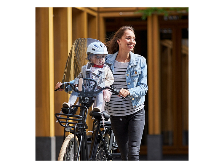 Urban Iki Ta-ke přední sedačka s MTB/ATB adaptérem (Sakura Pink/Kurumi Brown)