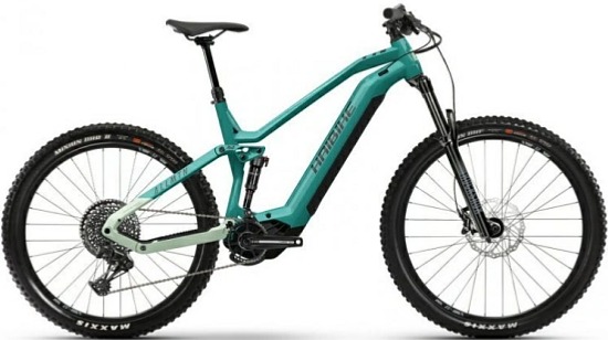 Haibike AllMtn 2 (Gloss/Aqua/Green/Black) 2023