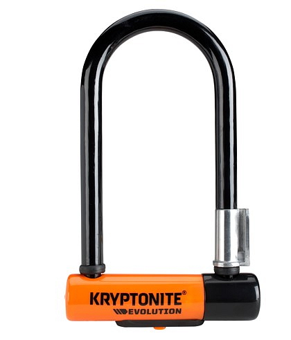 KRYPTONITE Evolution Mini 7 zámek na kolo podkova + ocelové lano