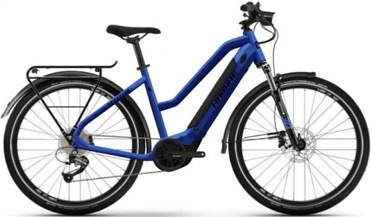 Haibike Trekking 4 Mid (Gloss/Matte blue/Black) 2022 / 23