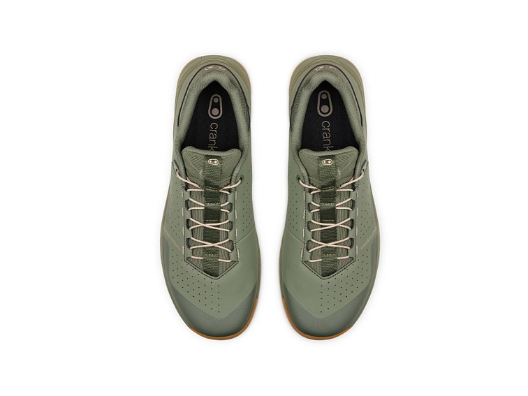 CRANKBROTHERS tretry Stamp Trail Speedlace Green/Sand