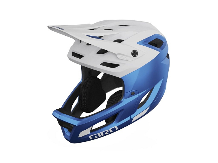 GIRO Coalition Spherical helma (Mat White/Ano Blue)