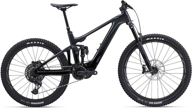 Giant Trance X Advanced E+ EL 1 Gunmetal Black/Black 2023/24