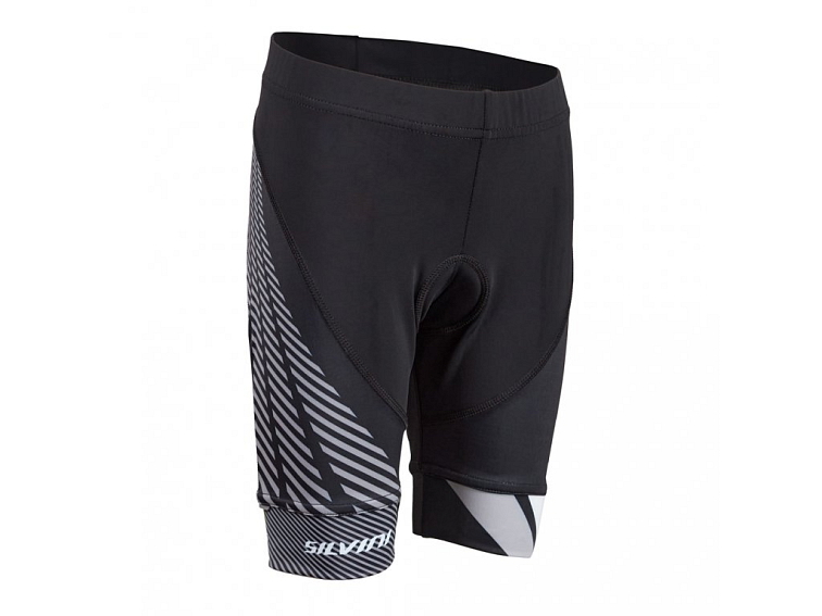 Silvini TEAM dětské cyklokraťasy (černá/šedá)