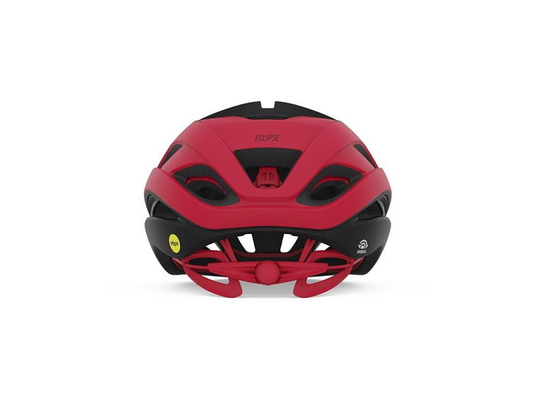 GIRO Eclipse Spherical helma (Mat Black/White/Red)