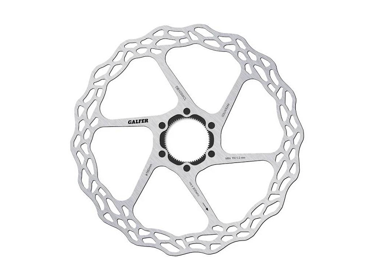 Galfer brzdový kotouč silniční/gravel WAVE 180x1,8mm - center lock