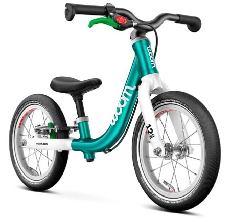 Woom 1 (12") Classic GO (metallic turquoise - tyrkysová)