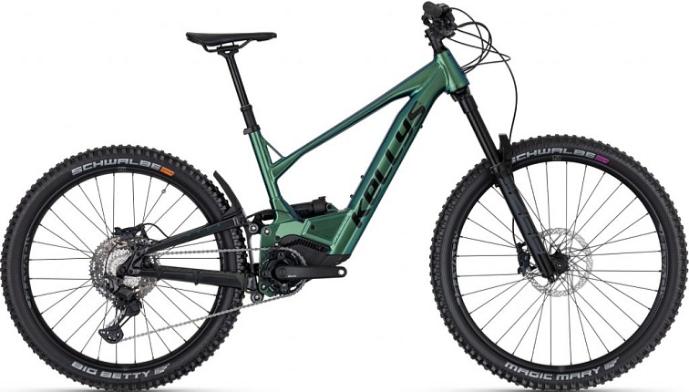 KELLYS Theos R50 Magic Green 725Wh 2025