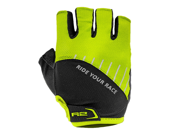 R2 Hoppy rukavice dětské (neon žlutá, černá) YYATR48B