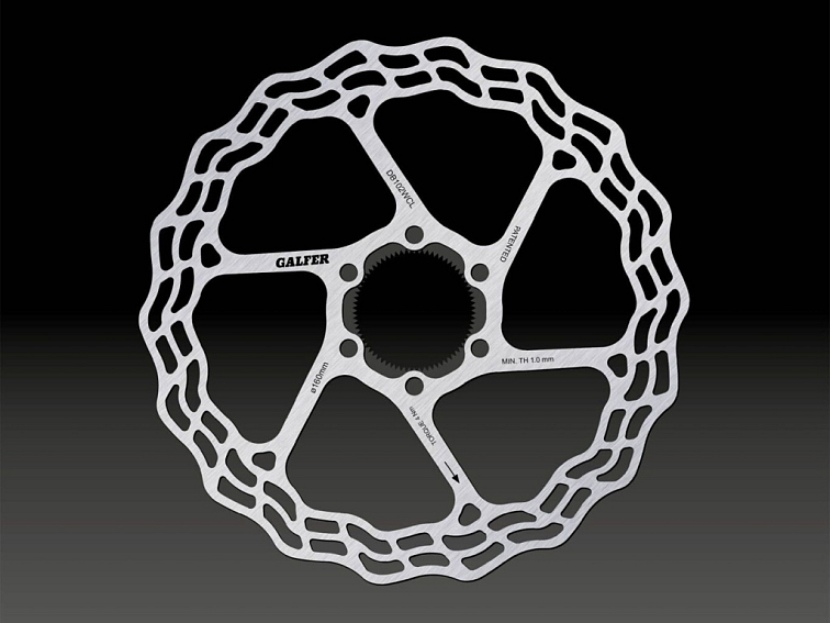 Galfer brzdový kotouč silniční/gravel WAVE 160x1,8mm - center lock