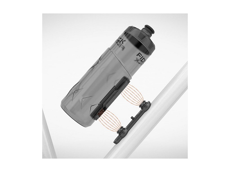 Fidlock TWIST kompletní set láhev 600ml (tmavá) montáž do děr na košíky