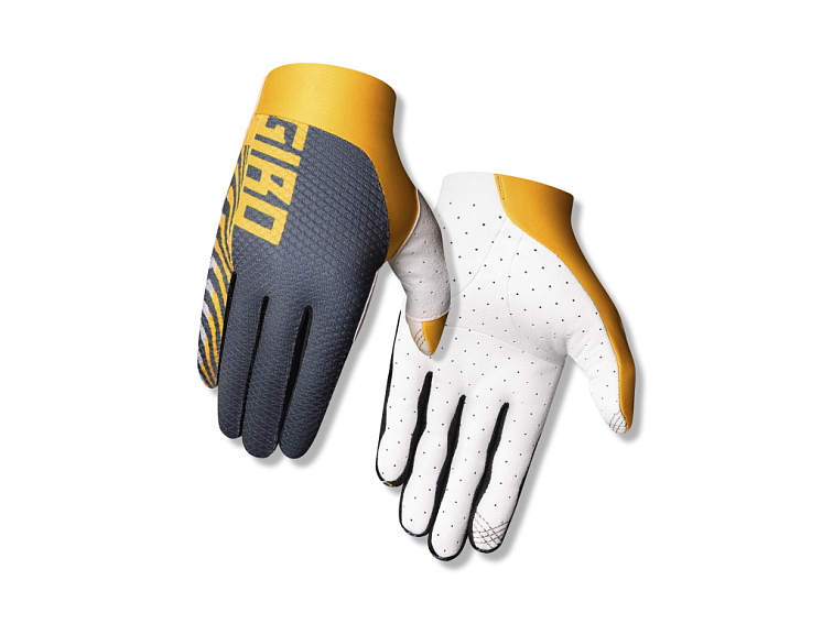 GIRO Trixter rukavice pánské (Dark Shark/Spectra Yellow)