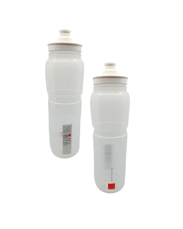 Elite láhev Fly 950 ml (čirá/šedá)