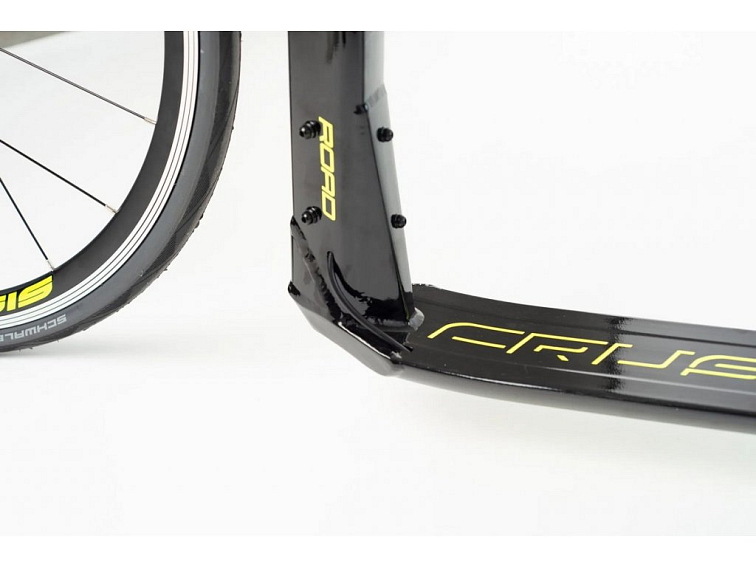 Koloběžka Crussis Road 4.2-1 (černá/žlutá)