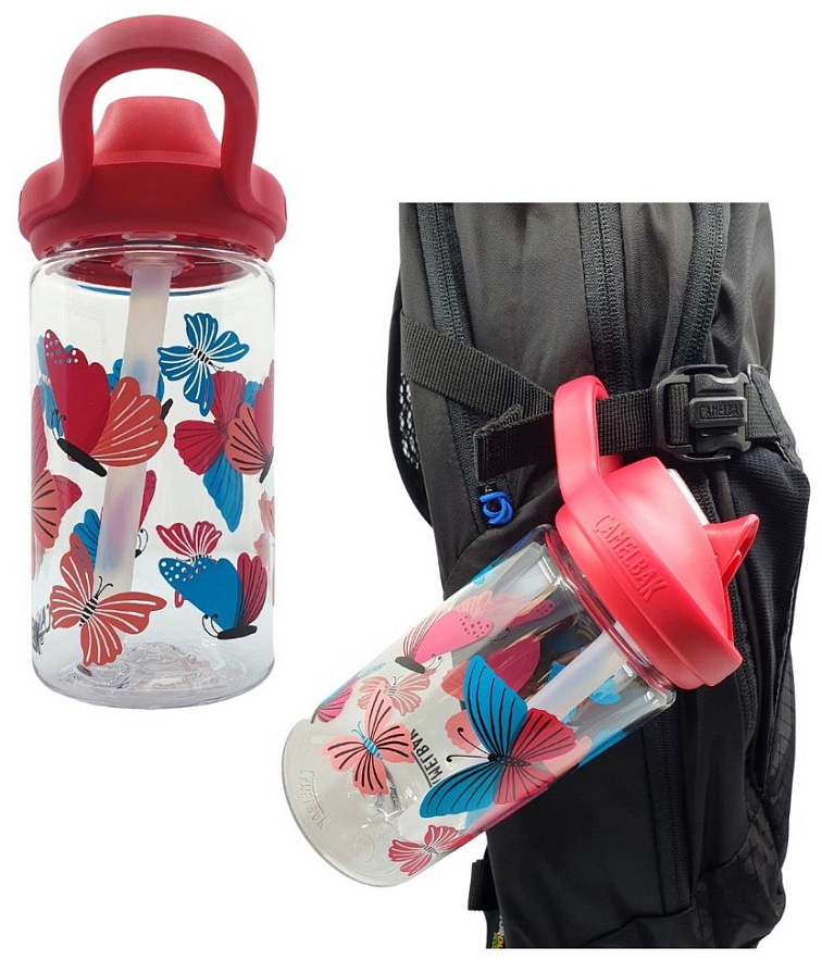 CamelBak dětská láhev Eddy Kids 400 ml - Colorblock Butterflies