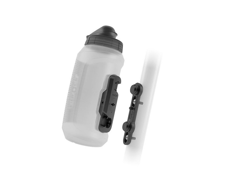 Fidlock TWIST kompletní set láhev 750ml (čirá) montáž do děr na košíky