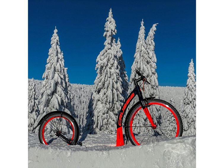 Koloběžka Crussis COBRA 4.3 (oranžová/černá)