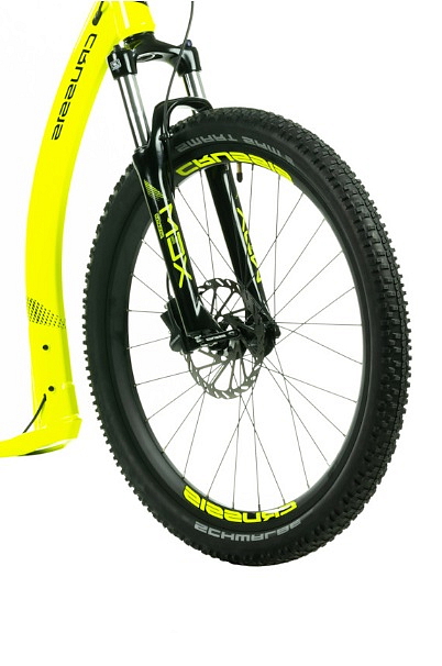 Koloběžka Crussis ONE CROSS 6.2-1 (žlutá)