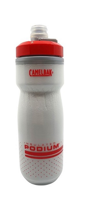 CamelBak termoláhev Podium Chill 620 ml - Fiery Red/White
