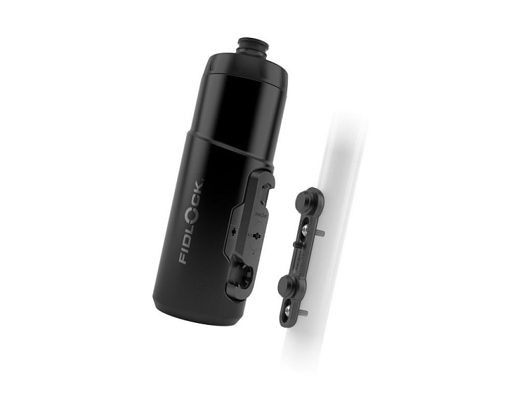 Fidlock TWIST kompletní set láhev 600ml (černá) montáž do děr na košíky