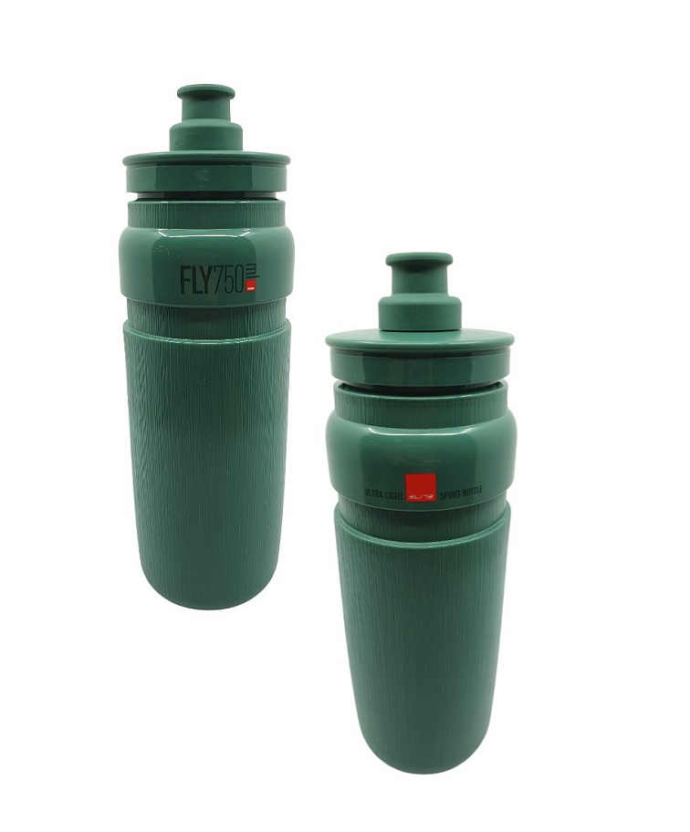 Elite láhev Fly TEX 750 ml (gravel tmavě zelená)