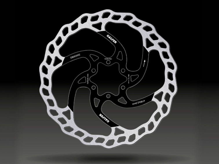 Galfer brzdový kotouč WAVE 180x2,0mm - 6 děr