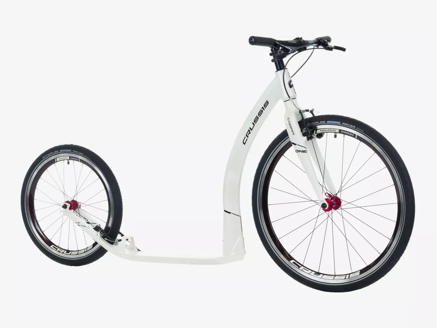 Koloběžka Crussis ONE COBRA 4.1 (bílá)