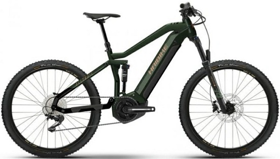 Haibike AllTrail 4 29 (Matte/Green/Metal Gold/Black) 2023
