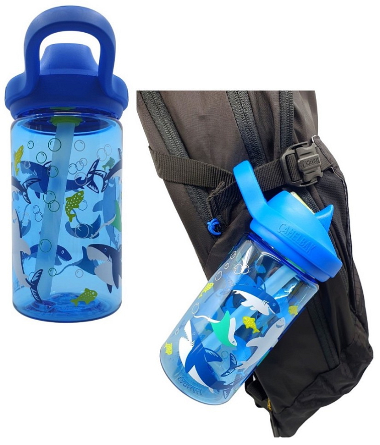 CamelBak dětská láhev Eddy Kids 400 ml - Sharks and Rays