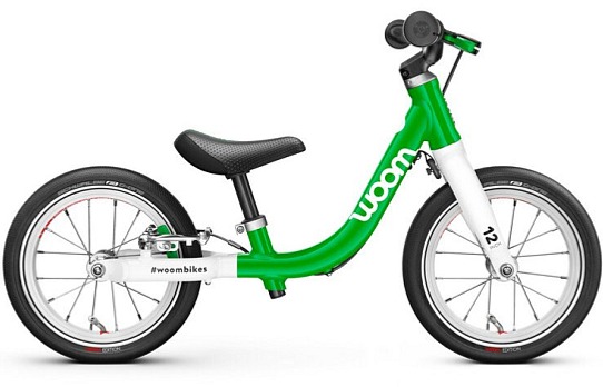 Woom 1 12" (green - zelený)