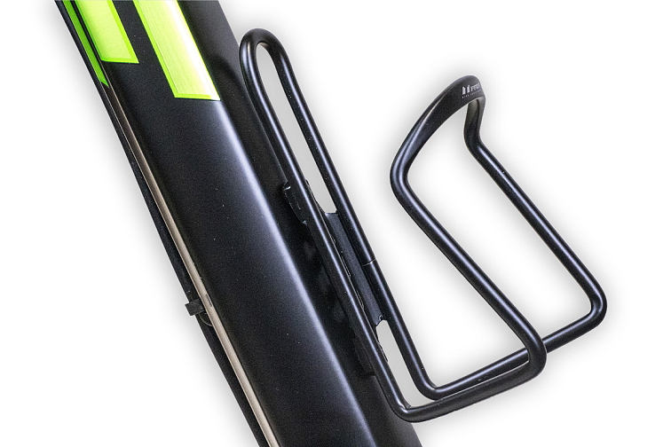 Spin košík na láhev hliníkový (černý)