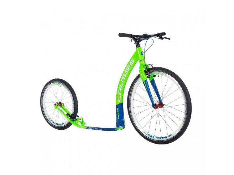 Koloběžka Crussis COBRA 4.2 (zelená/modrá)
