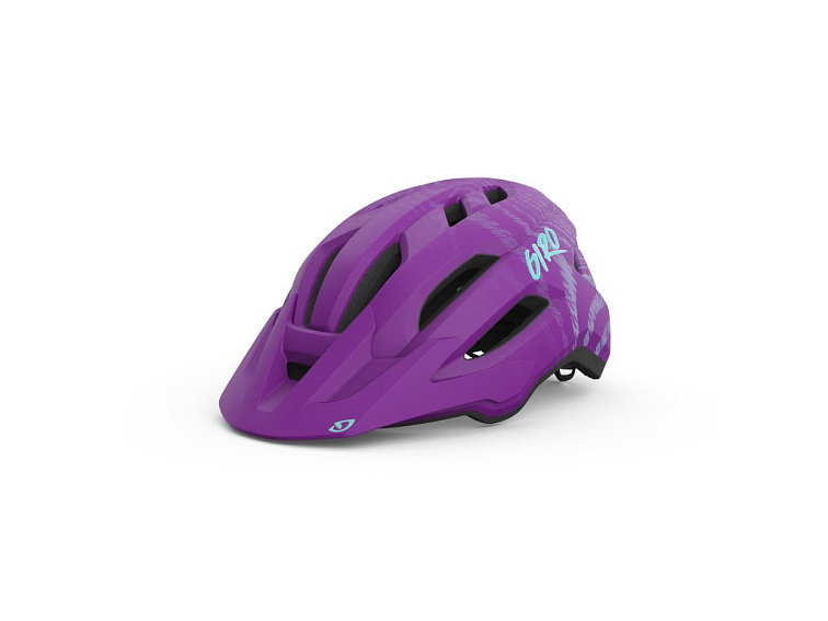 GIRO Fixture II Youth dětská helma (Mat Purple Ripple)