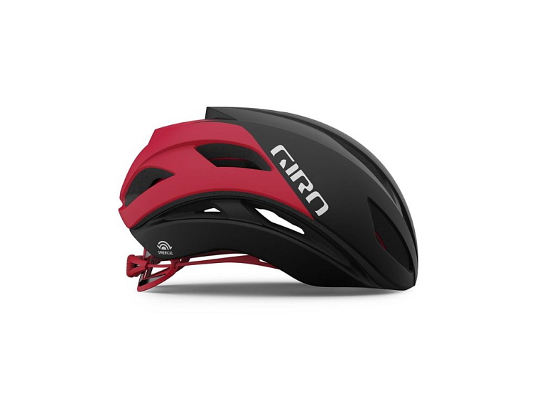 GIRO Eclipse Spherical helma (Mat Black/White/Red)