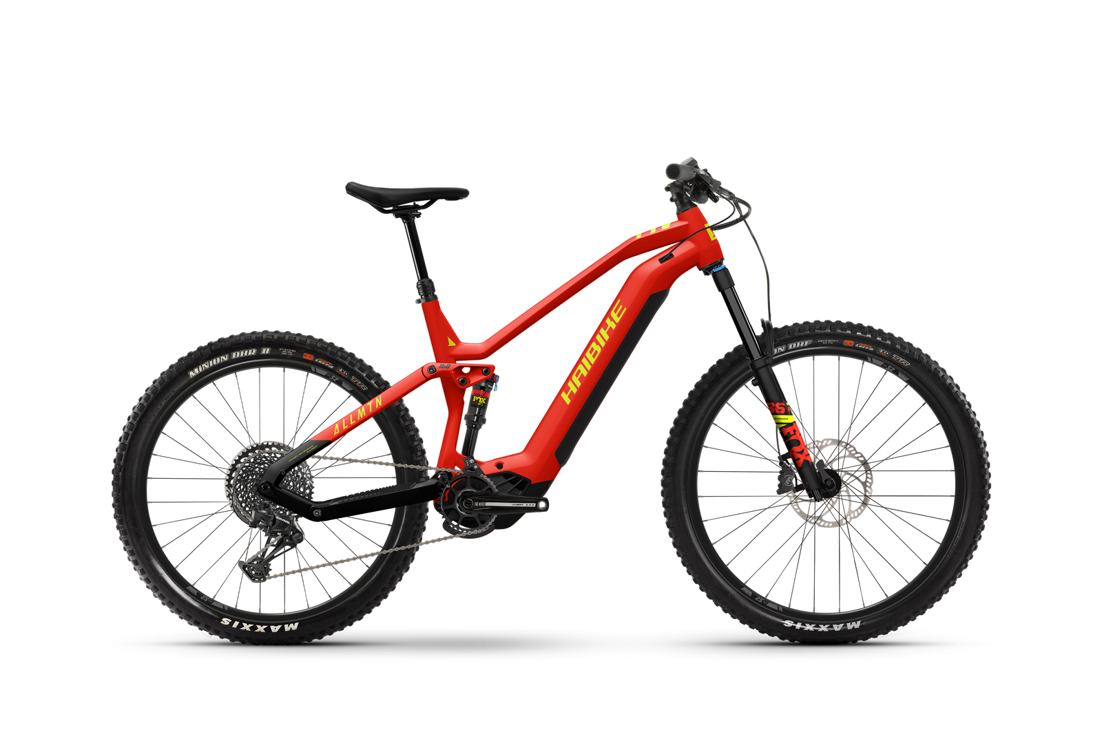 Haibike AllMtn 7 (Matte/Red/Black/Neon) 2023
