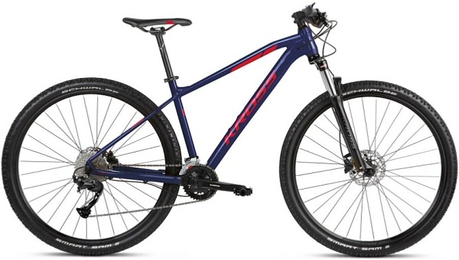 Kross LEVEL 2.0 (Navy blue/red) 2023