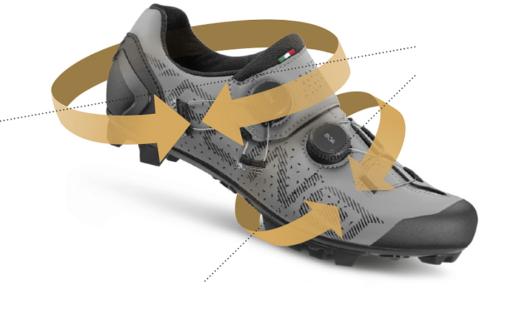 Crono CX1 tretry MTB (šedá)