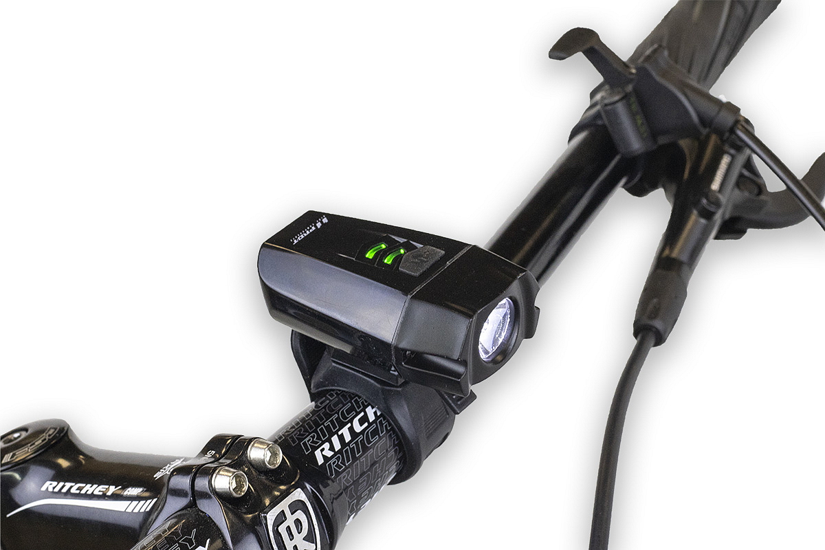 Spin světlo přední XPG R5 LED USB 400lm