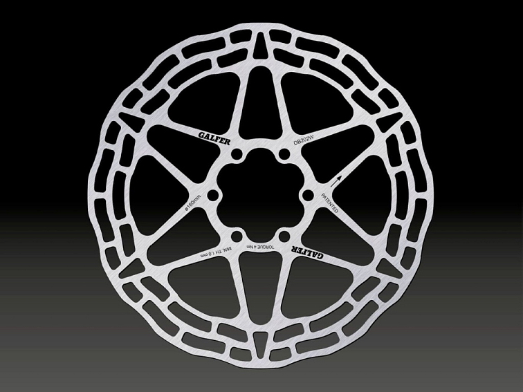 Galfer brzdový kotouč trialový WAVE 160x1,8mm - 6 děr