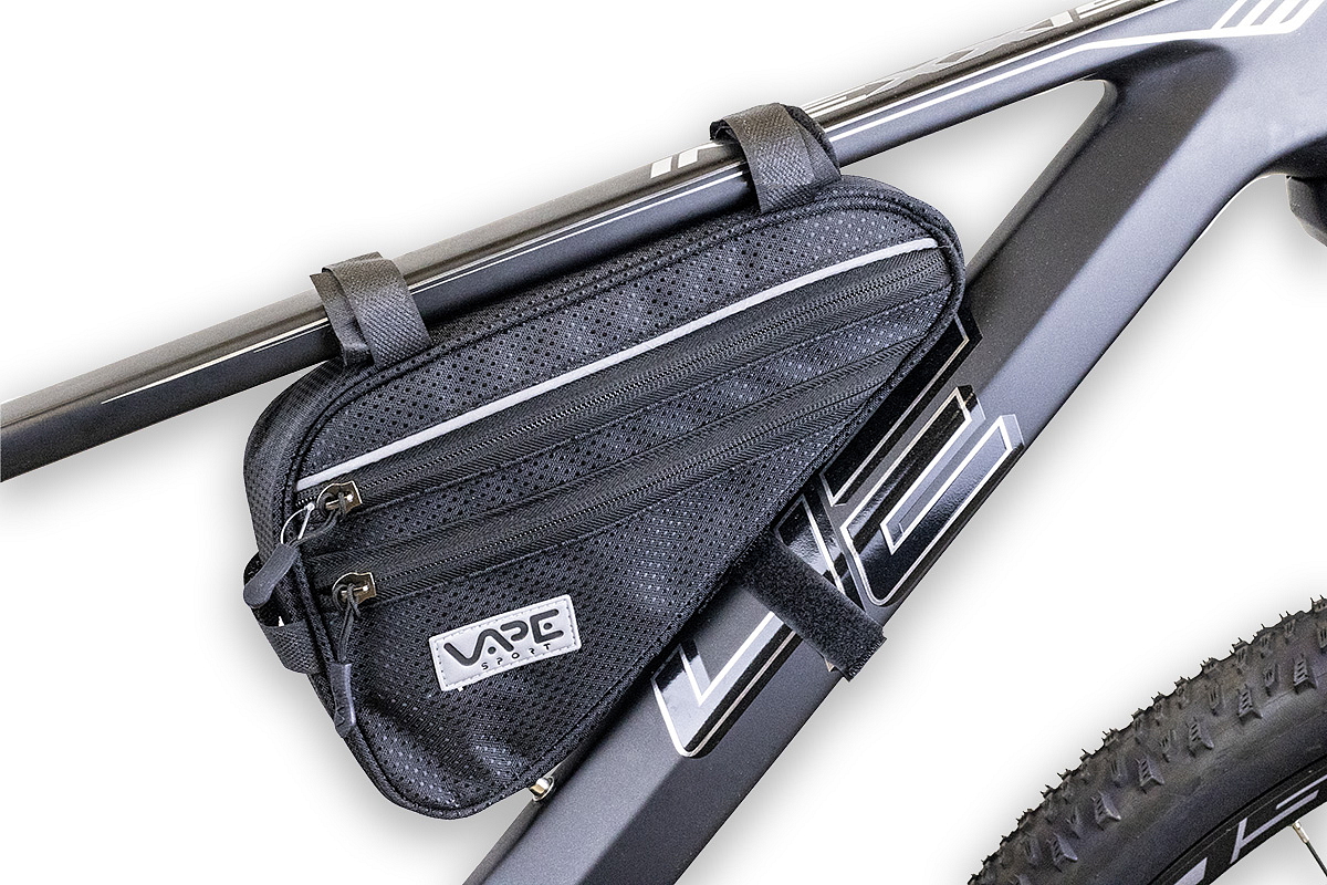 Spin brašna trojúhelníková do rámu čtyřkapsá (černá)