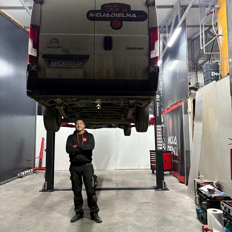 Odborná montáž zdviháka