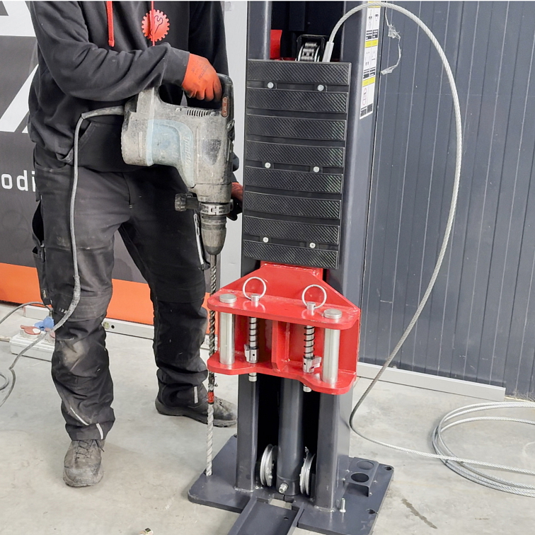 Odborná montáž zdviháka