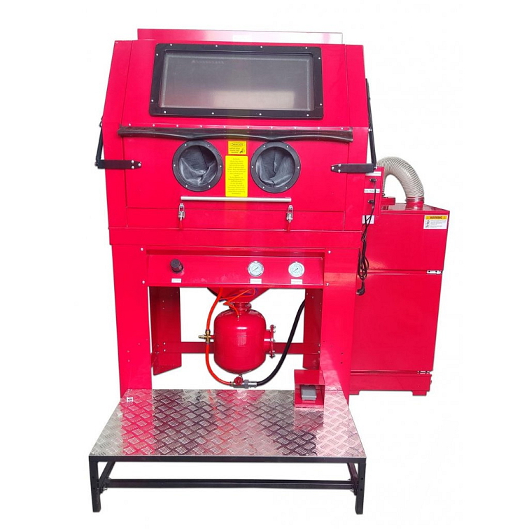 Tlakový pieskovací box 990l s cyklónovým odsávaním