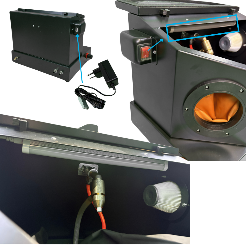 Pieskovací box mini 30l