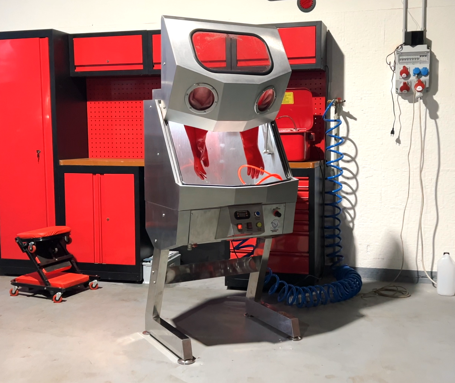 Tlakový umývací box s ohrevom čistiacej kvapaliny - PROFESIONAL