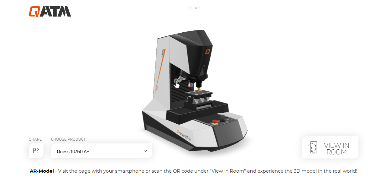 QNESS 10 / 60 A+ Mikrotvrdoměr