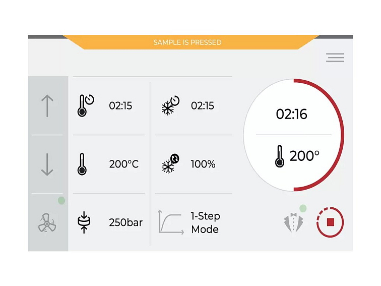Qpress 40 - automatický metalografický lis