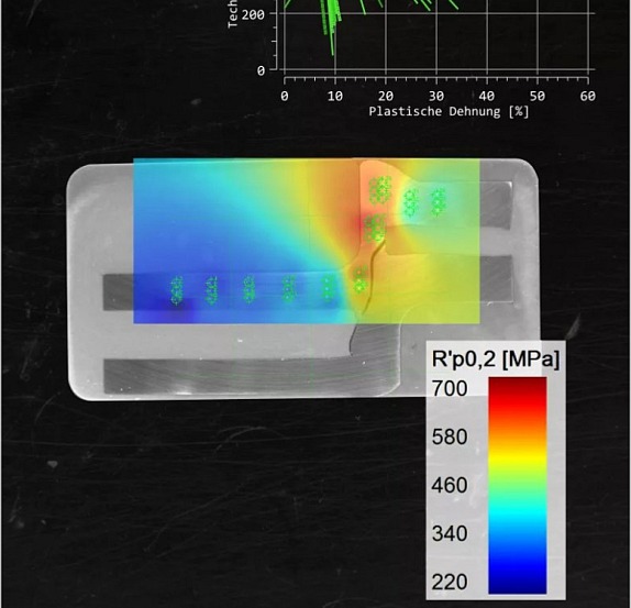 Testovací přístroj i3D WLI - pro stanovení mechanických vlastností