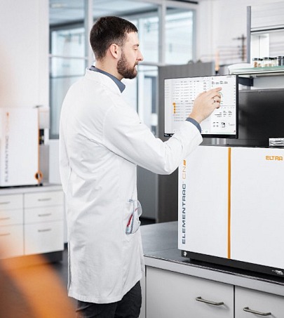SPALOVACÍ PRVKOVÝ ANALYZÁTOR ELEMETRAC CN-r