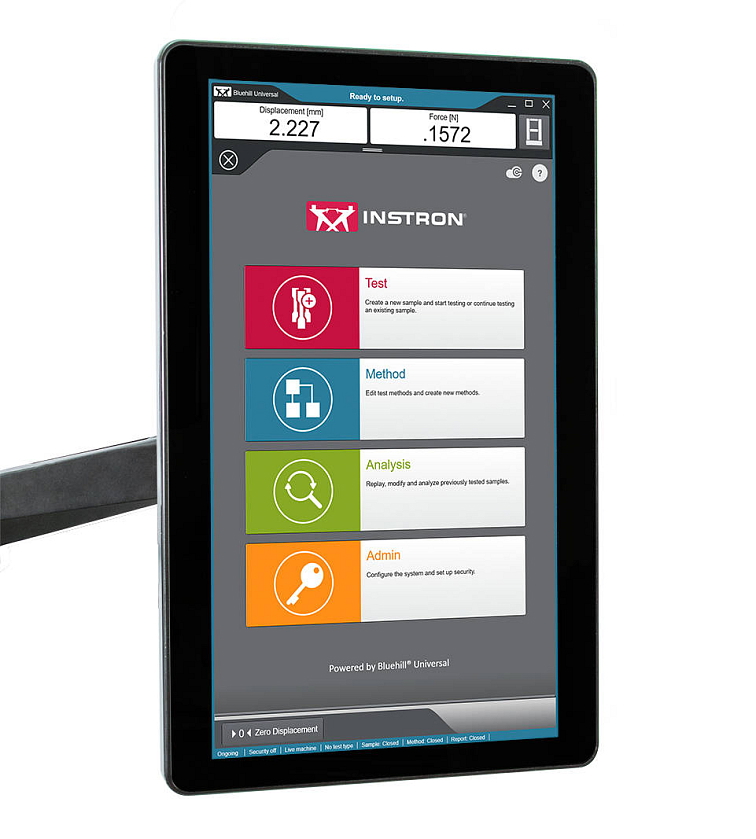 Statické zkušební stroje INSTRON série 3400